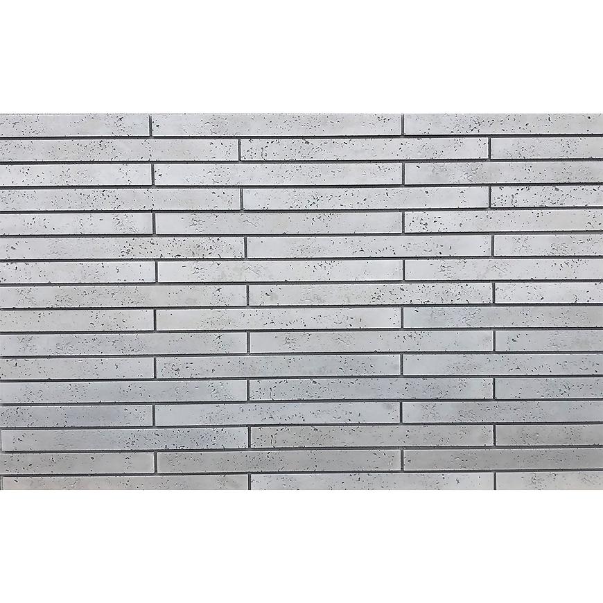 Csempe Dekoratív Long Slim Grey csomag=0,36m2
