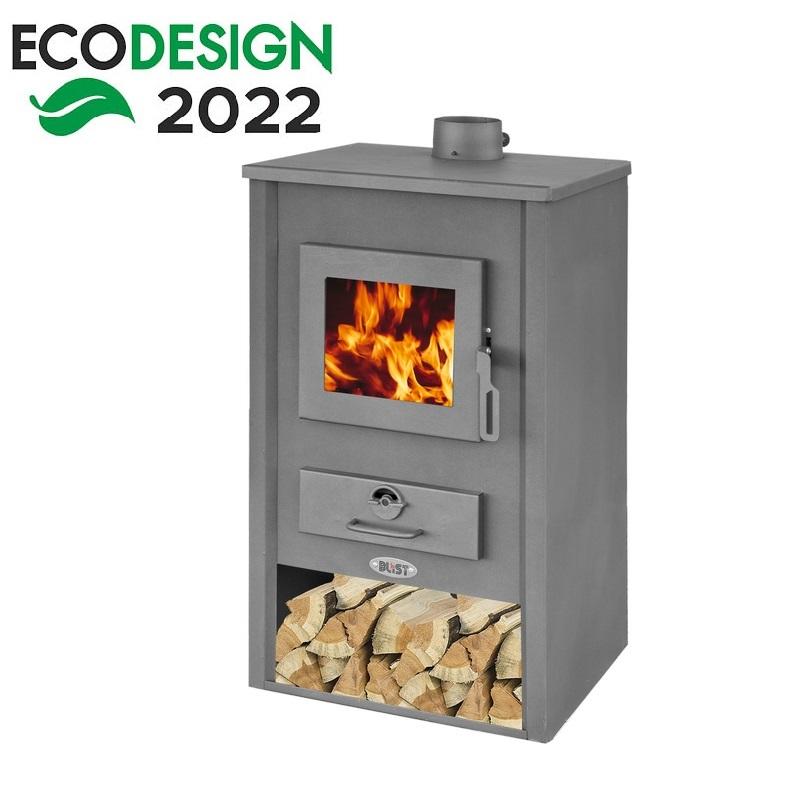 Blist PADOVA E Acél Kályha Víztartállyal 4,7 kW/14,7 kW