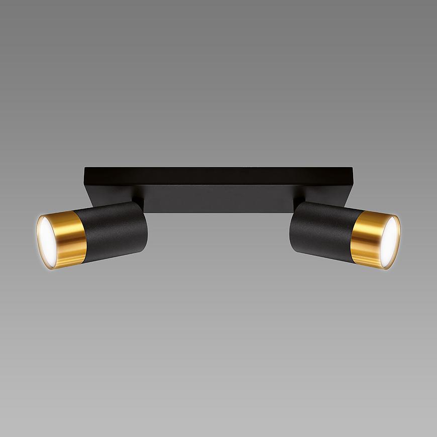 Lámpa PUZON SPT GU10 2L BLACK/GOLD 04125 LS2