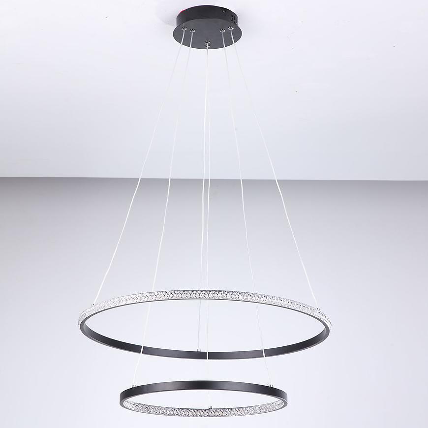 Lámpa SUPRA BLACK AH-SULED48BL LED LW1