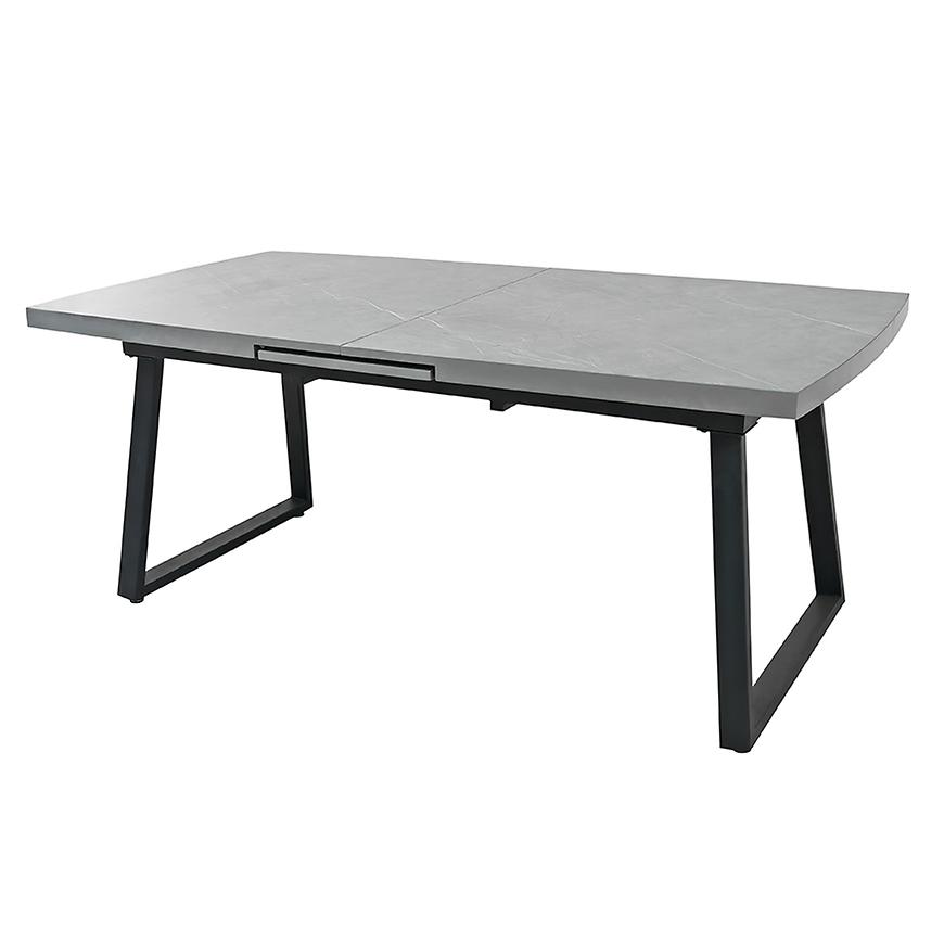 Asztal Luton 80094DP szürke márvány/fekete