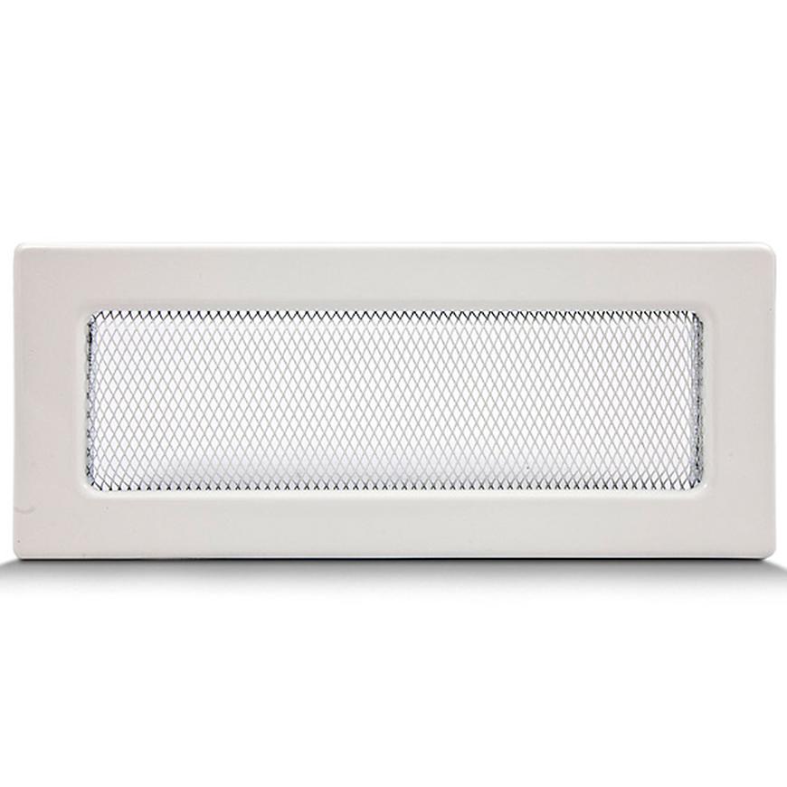 Kéményrács fehér redőnyök nélkül 10.5X25 4F11250W
