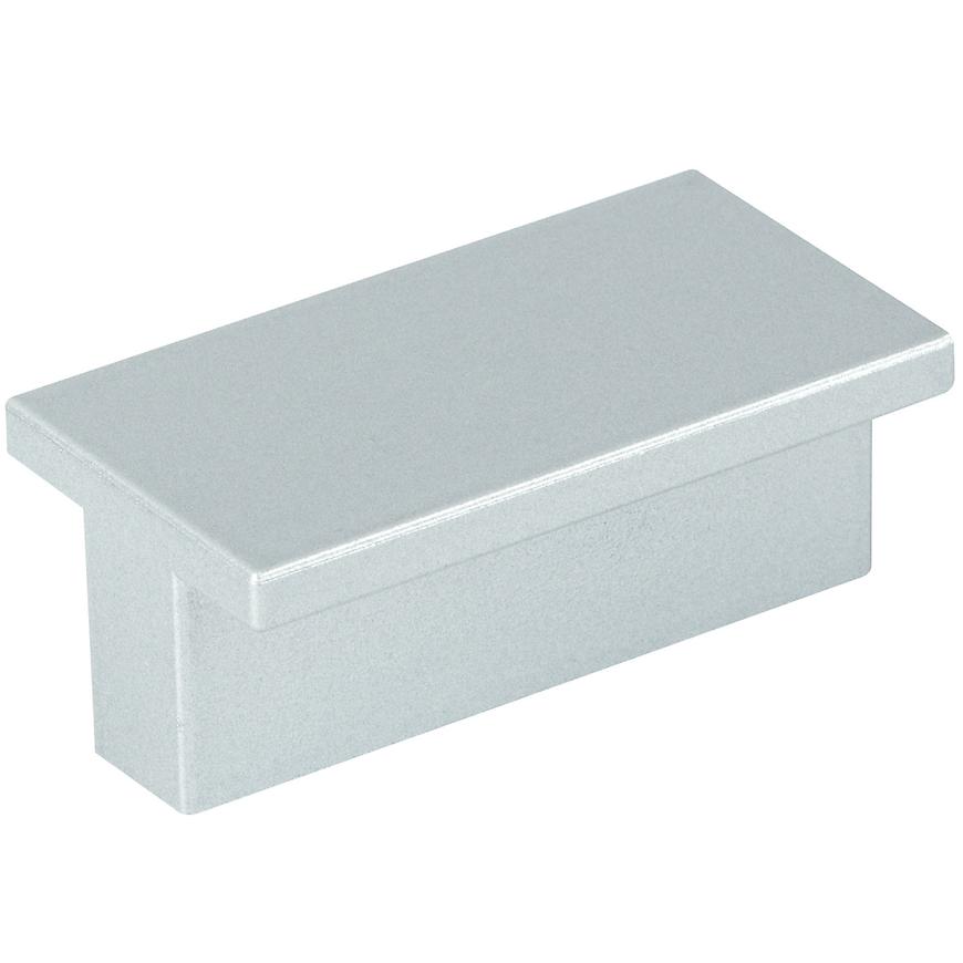 Fogantyútávolság 32 mm műanyag ezüst