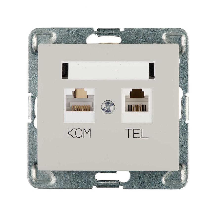 HÁLÓZATI ÉS TELEFONCSATLAKOZÓ GPKT-1D/M.JB SIGMA