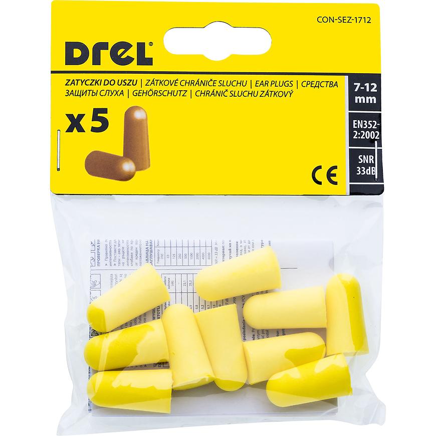 Hab füldugók SNR33DB, 5 pár CON-SEZ-1712