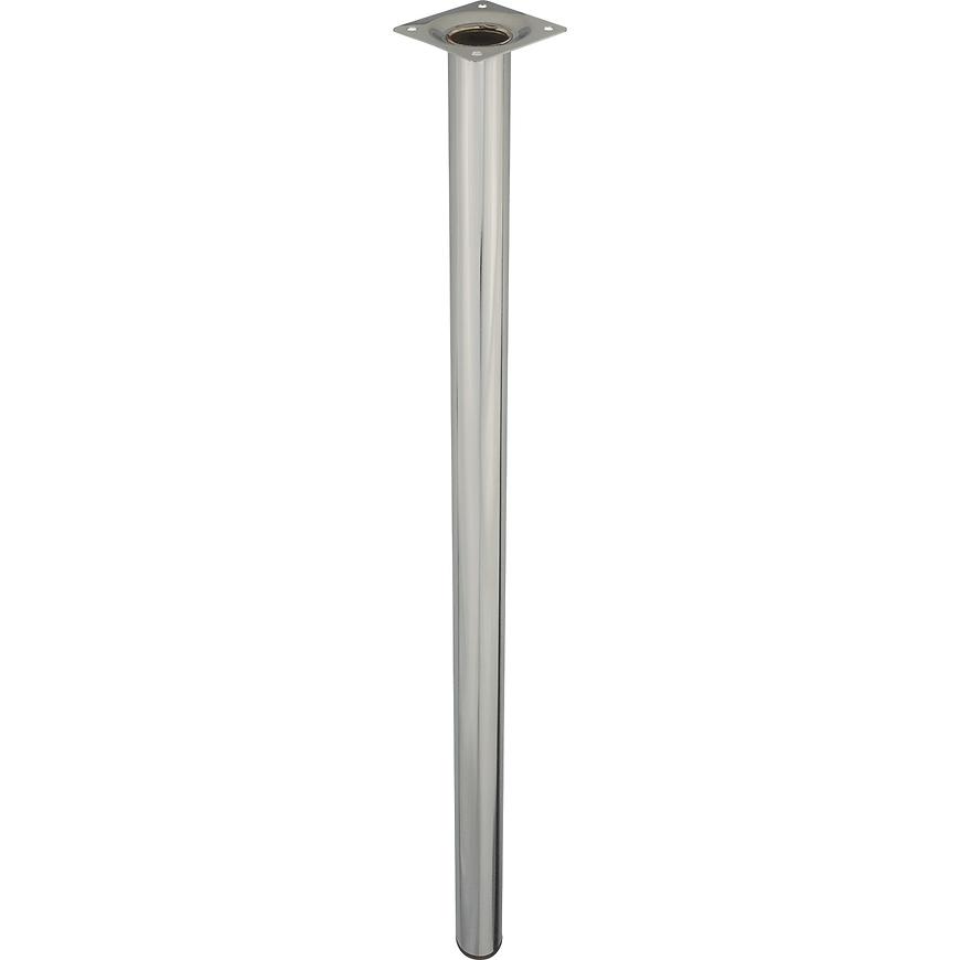 Bútorláb kerek 80 cm króm