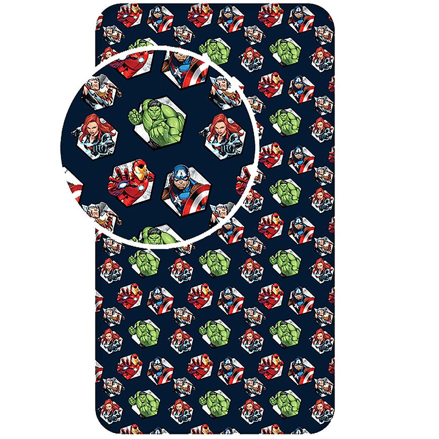 Elasztikus lepedő 90x200 Avengers 02