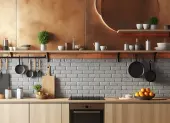 Rozsda hatású fal - ez a modern design idei a sláger!