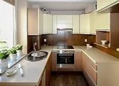 Konyha egy szigettel - hogyan rendezzük el?