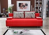 Elegáns kanapé a nappaliba glamour stílusban