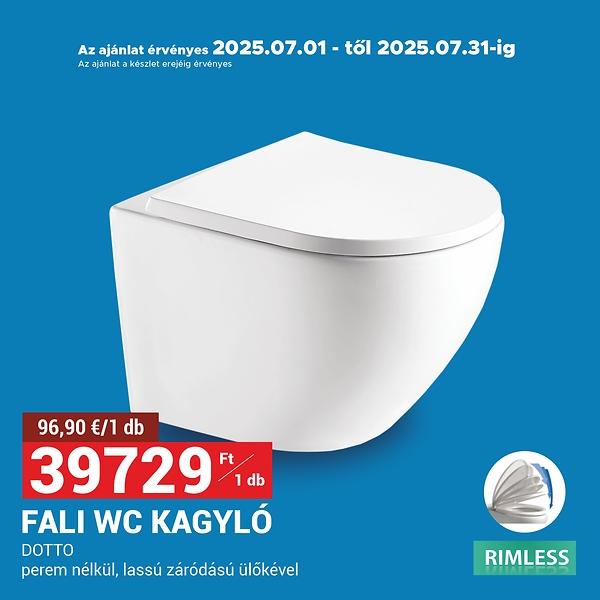 FALI WC KAGYLÓ DOTTO