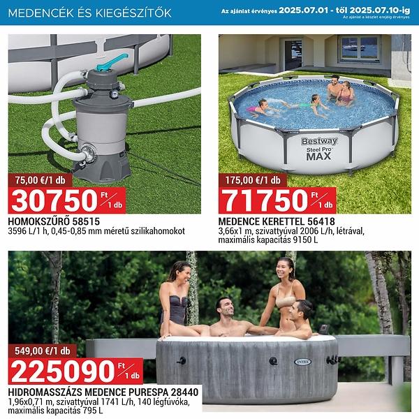 MEDENCÉK ÉS KIEGÉSZÍTŐK