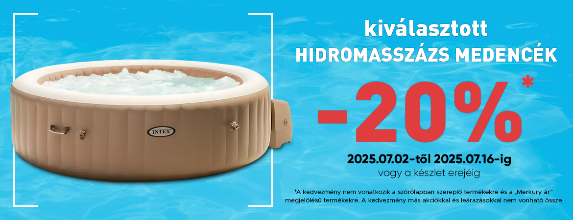 hidromasszázs medencék