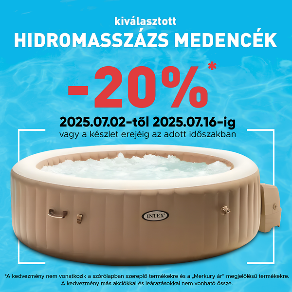 hidromasszázs medencék