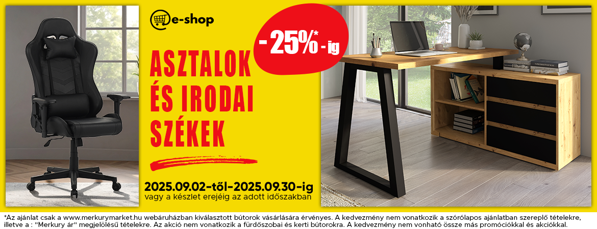 Asztalok  és irodai  székek