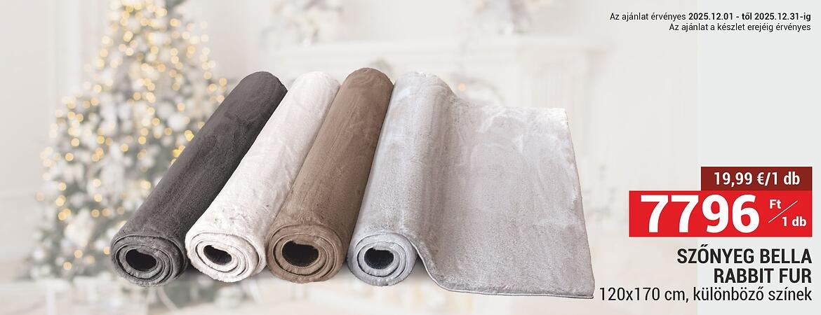 SZONYEG BELLA RABBIT FUR