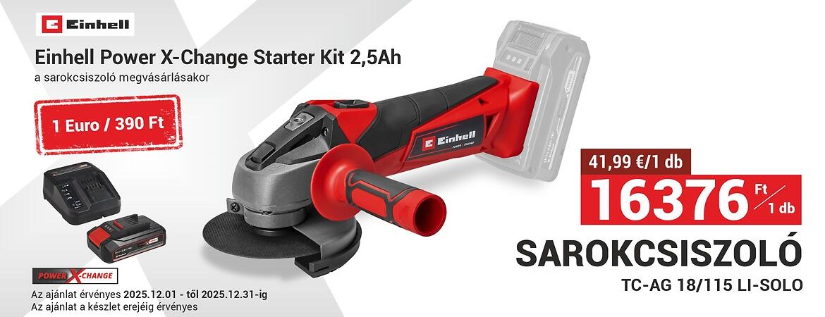 SAROKCSISZOLO Einhell Power X-Change