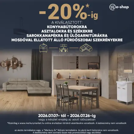 A KIVÁLASZTOTT: KONYHABÚTOROKRA ASZTALOKRA ÉS SZÉKEKRE SAROKKANAP
