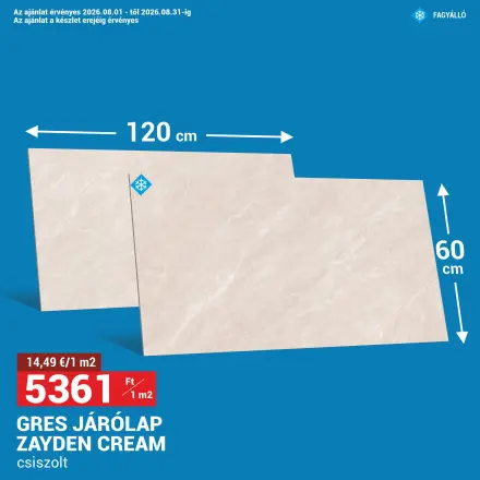GRES JAROLAP ZAYDEN CREAM