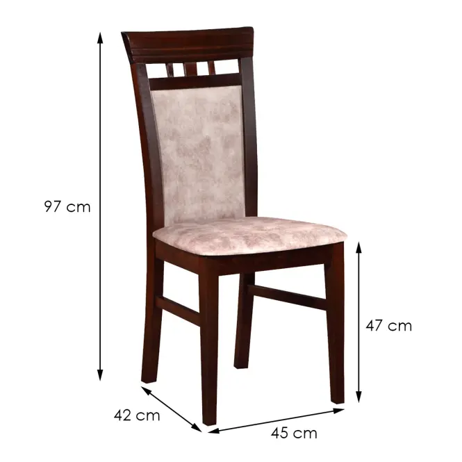 Szék W32 dió livia 8,3