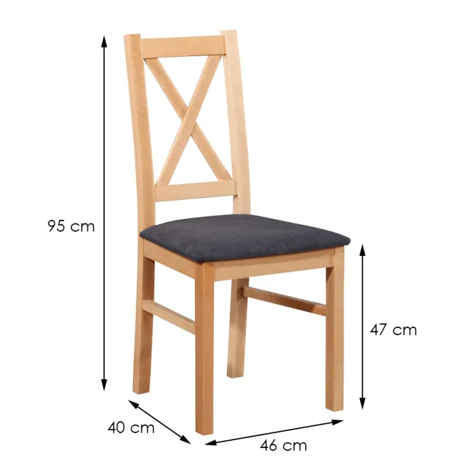 Szék W113 bükk lakk asti19,3