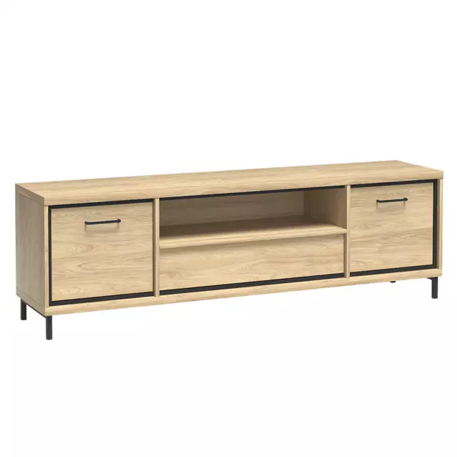 Szekrény RTV M13 Mediolan Natural Hikora,3