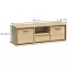 Szekrény RTV M12 Mediolan Natural Hikora,2