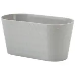Virágcserép Diament Petit 23 cm platina