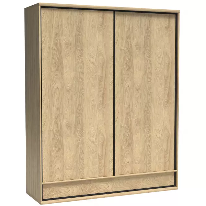 Szekrény Mediolan M19 Natural Hikora