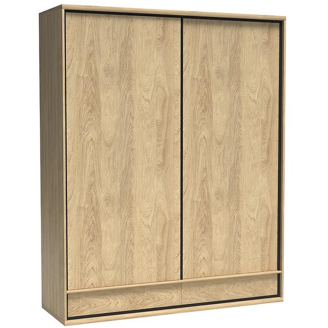 Szekrény Mediolan M19 Natural Hikora