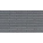 Csempe Dekoratív Long Slim Graphite csomag=0,36m2