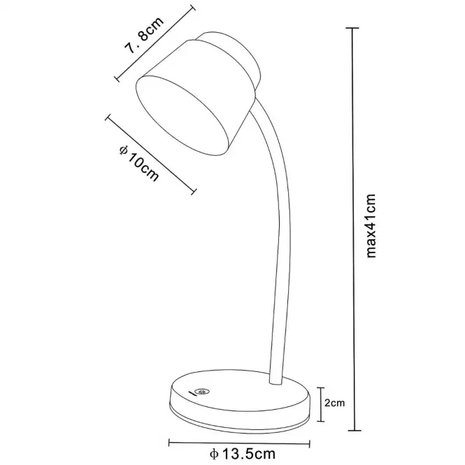 Asztali lámpa  LED 1607 5W  Lb1