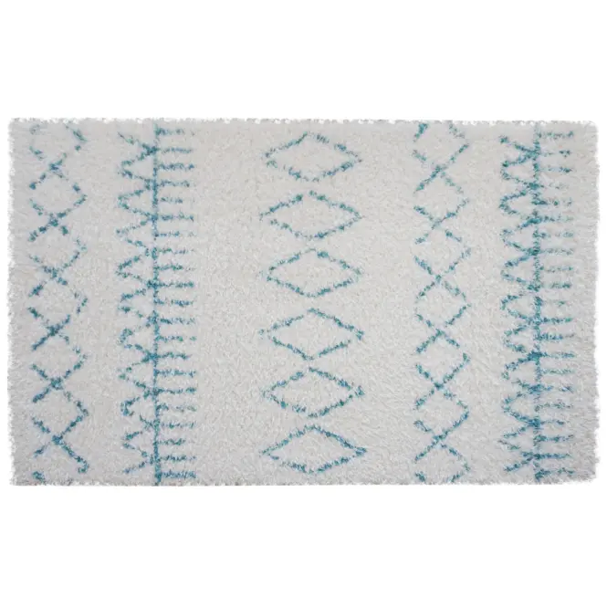 Szőnyeg Sh. Soft Line Neptun 1,33/1,9 2146a Turkus/S.Grey,2