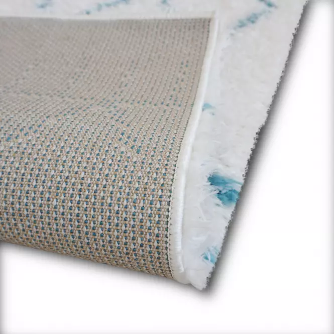 Szőnyeg Sh. Soft Line Neptun 1,33/1,9 2146a Turkus/S.Grey