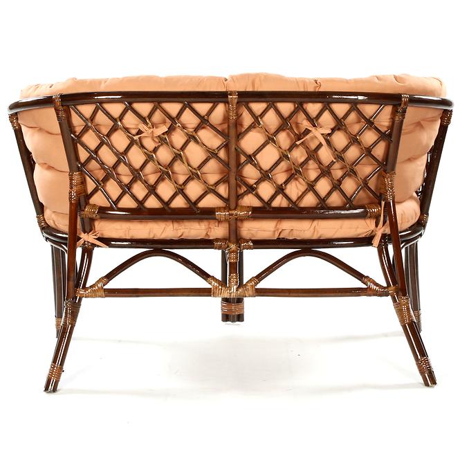 Rattan szett Tropicana sötétbarna/cappuccino,11