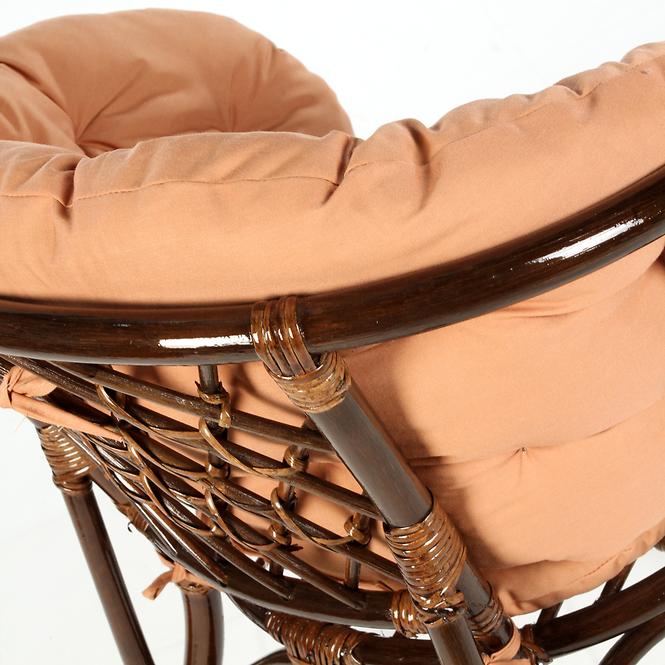 Rattan szett Tropicana sötétbarna/cappuccino