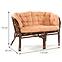 Rattan szett Tropicana sötétbarna/cappuccino,2