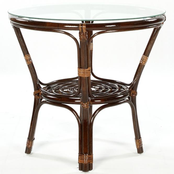 Rattan szett Tropicana sötétbarna/cappuccino