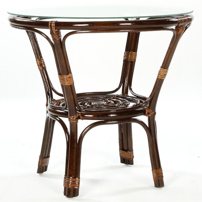 Rattan szett Tropicana sötétbarna/cappuccino