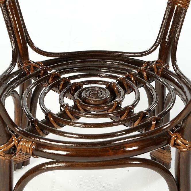 Rattan szett Tropicana sötétbarna/cappuccino