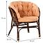 Rattan szett Tropicana sötétbarna/cappuccino,3