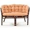 Rattan szett Tropicana sötétbarna/cappuccino,7