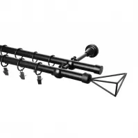 Karnis II FI 19 Fekete 200cm Space