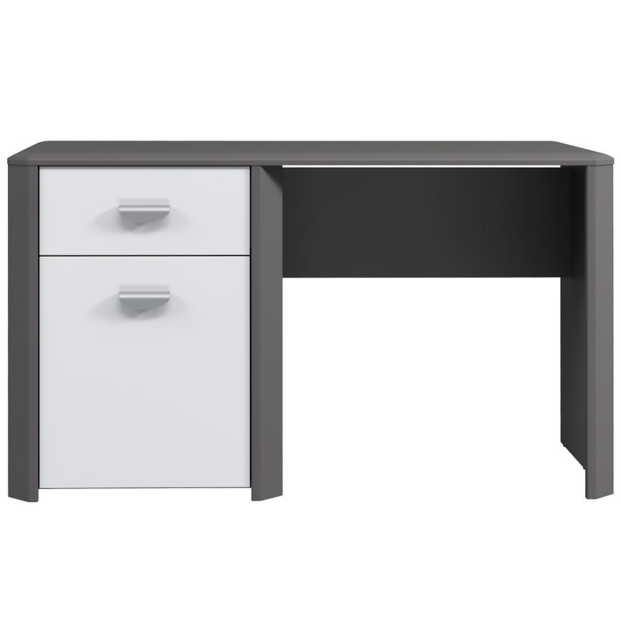 Íróasztal Hey szürke / fehér