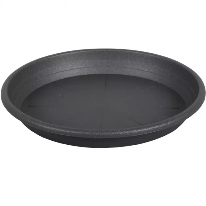 Virágcserép tál Cilindro 32 cm antracit