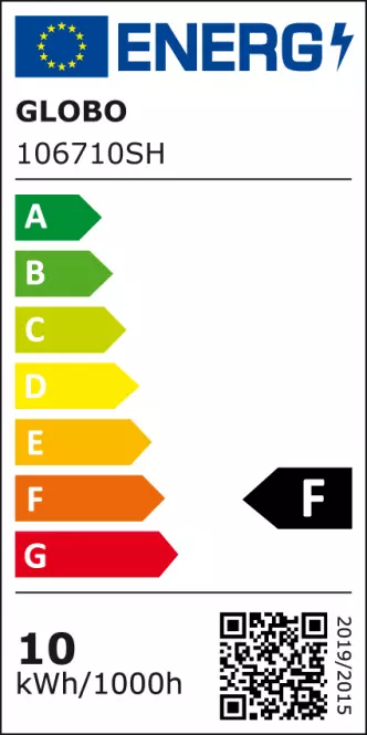 Izzó LED E27 106710SH RGB SMART 10W 3000-6000K,8