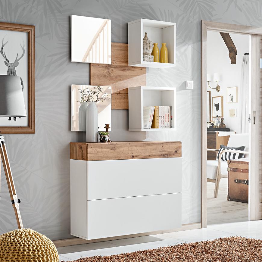 Előszobafal Easy V wotan/fehér