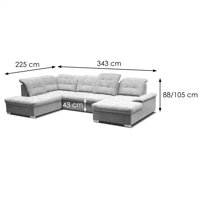 Sarokgarnitúra szett Reno P Alfa 13