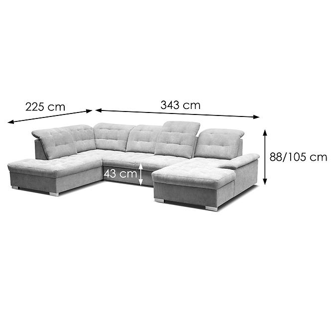 Sarokgarnitúra szett Reno P Alfa 13