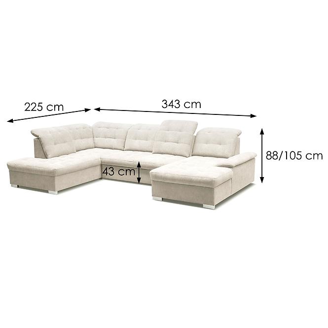 Sarokgarnitúra szett Reno P Alfa 01